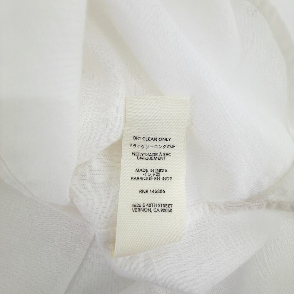 THE GREAT. The Classic Tux Top in White 1|S - Picture 9 of 13